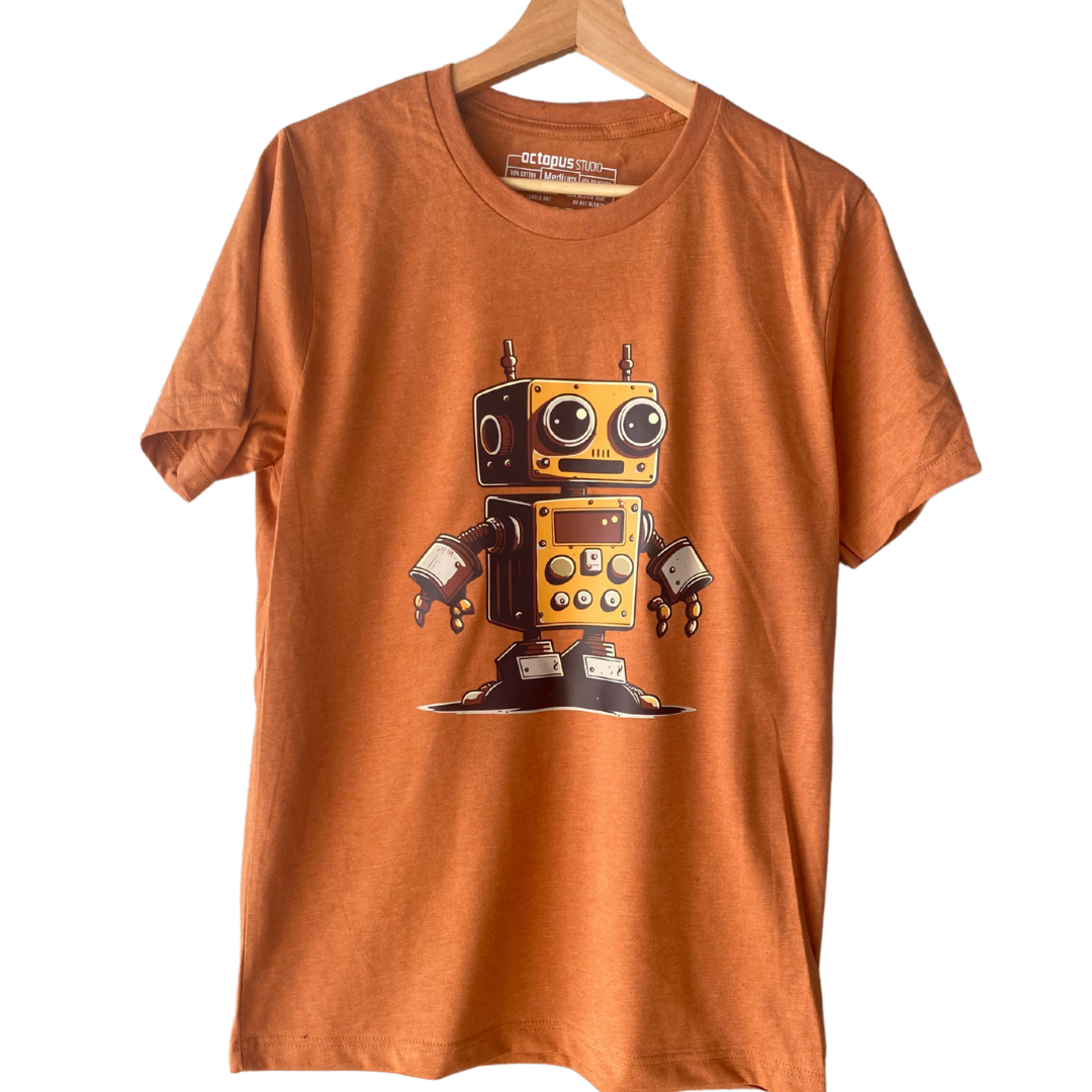 Retro Robot - Heather Sunset