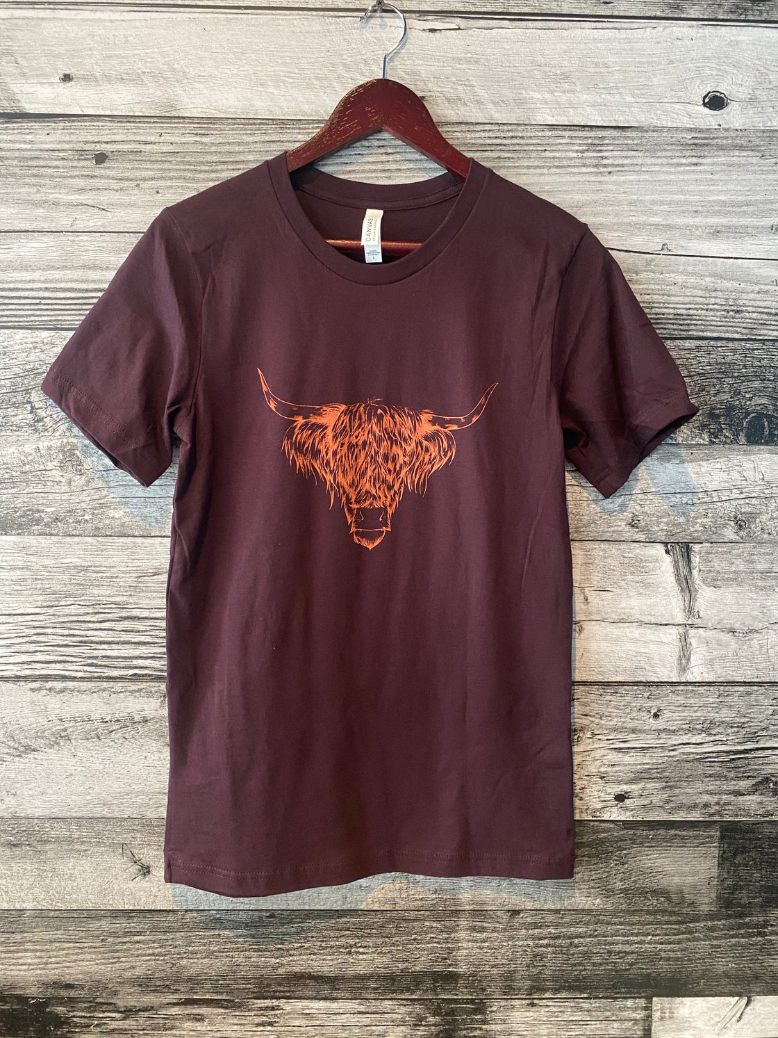 Highland Cow - Oxblood