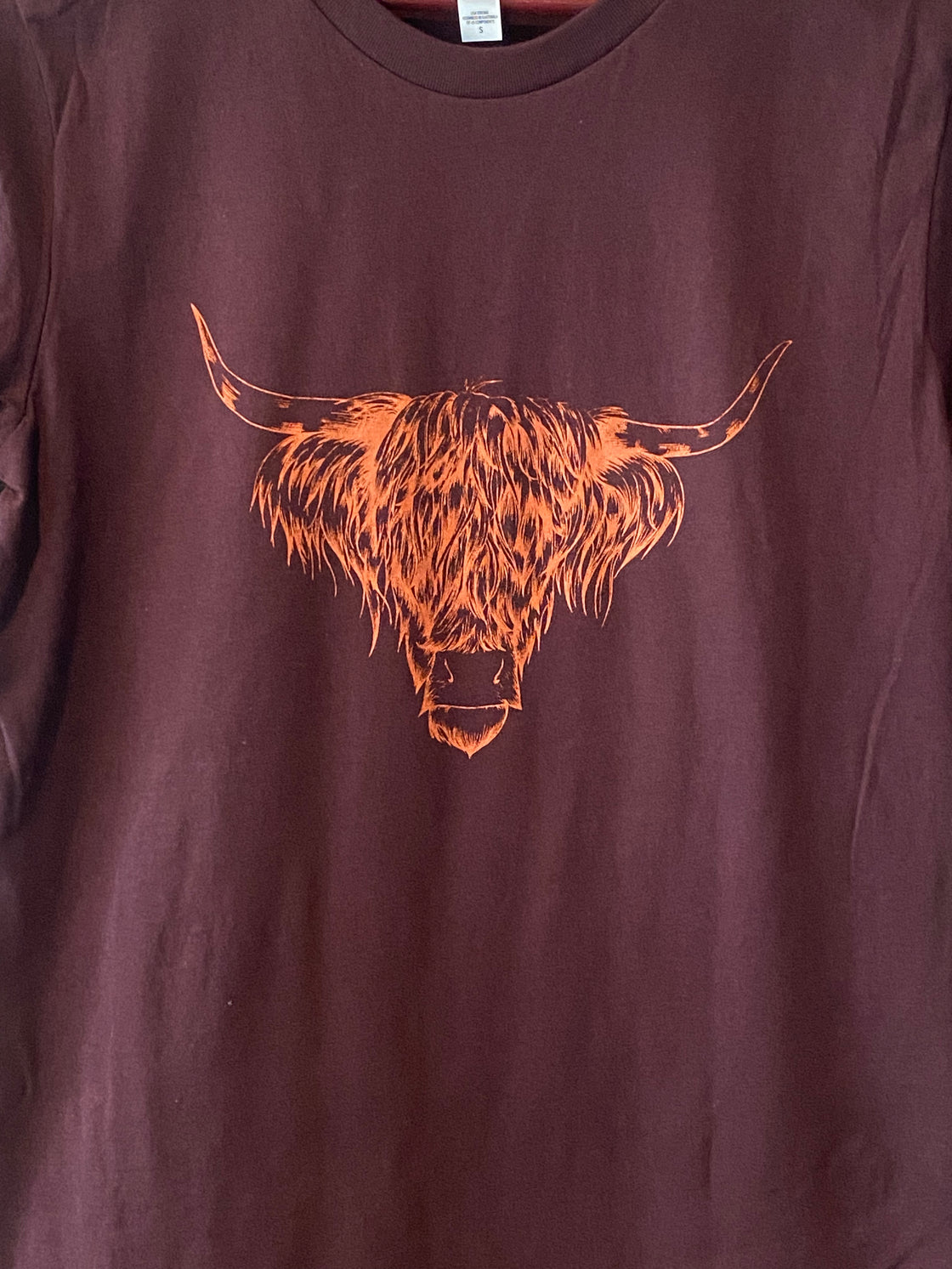 Highland Cow - Oxblood