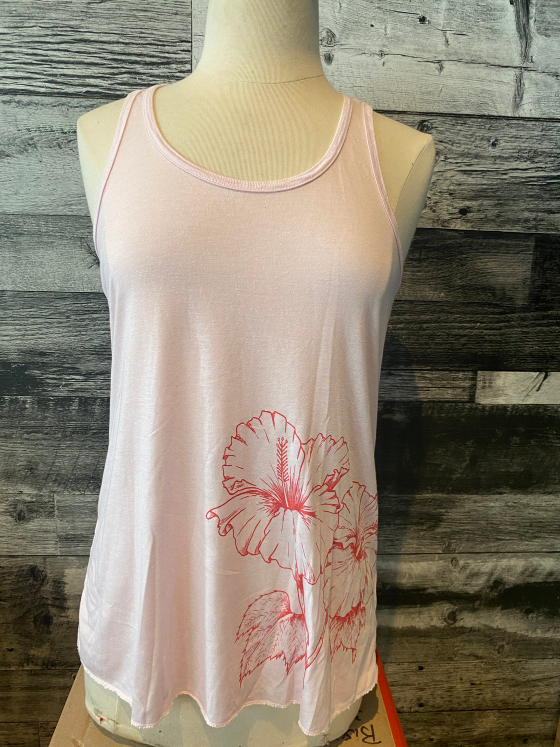 Women's tank top - Hibiscus Flower