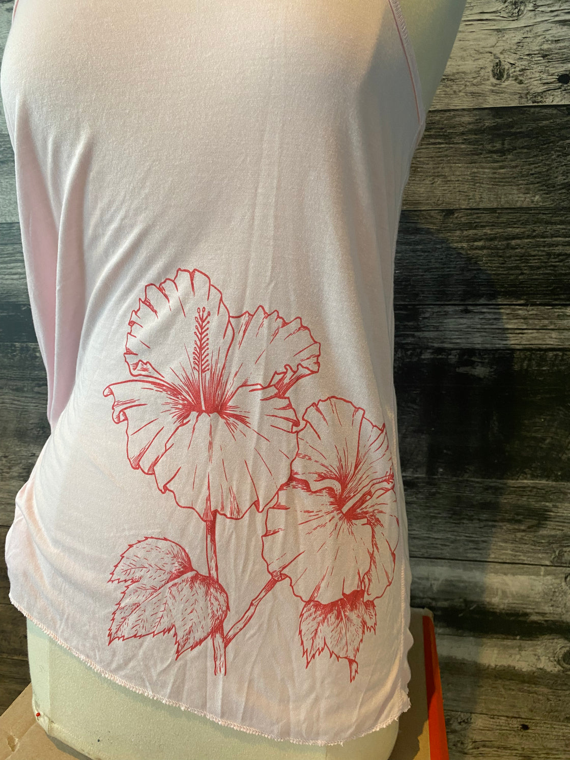 Women's tank top - Hibiscus Flower