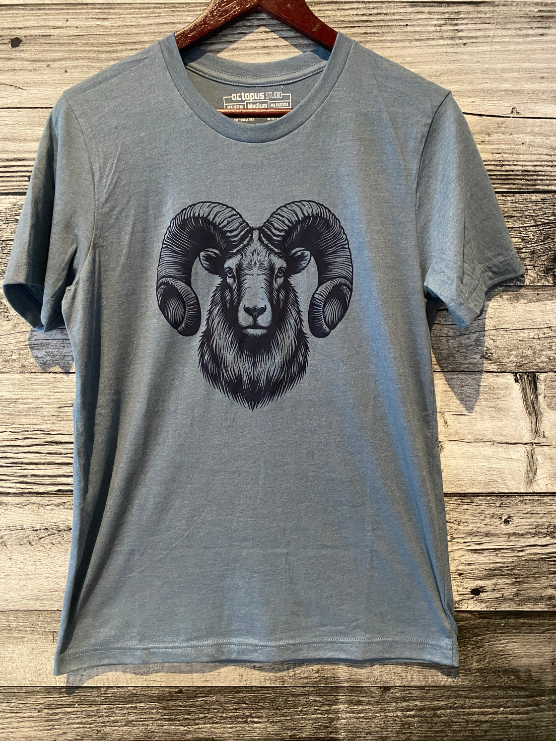 Big Horned Sheep - Slate Blue