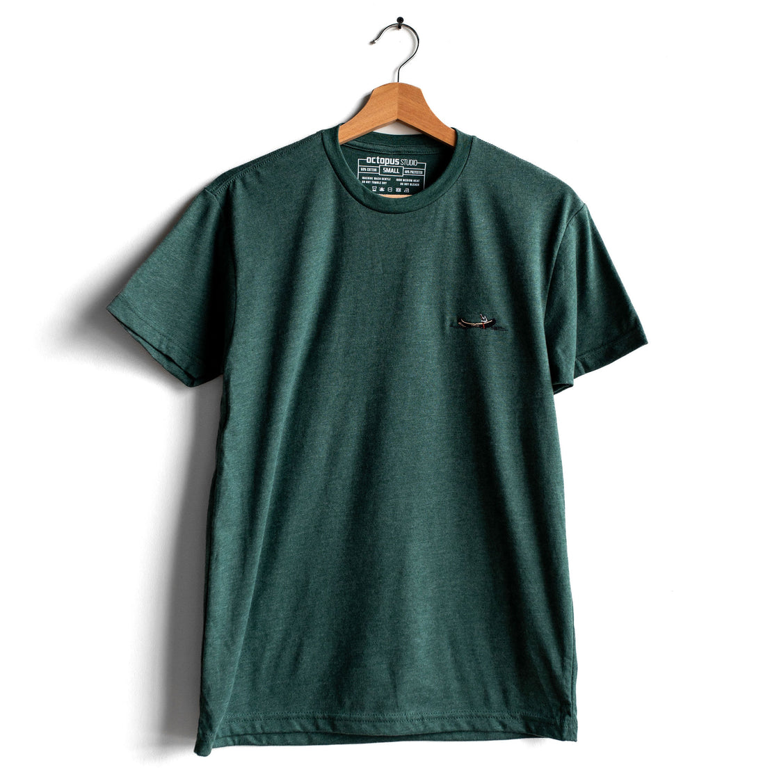 Canoe Embroidered Tee - Short Sleeved