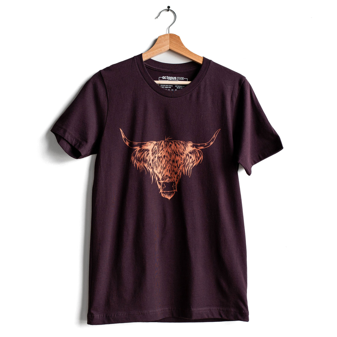 Highland Cow - Oxblood