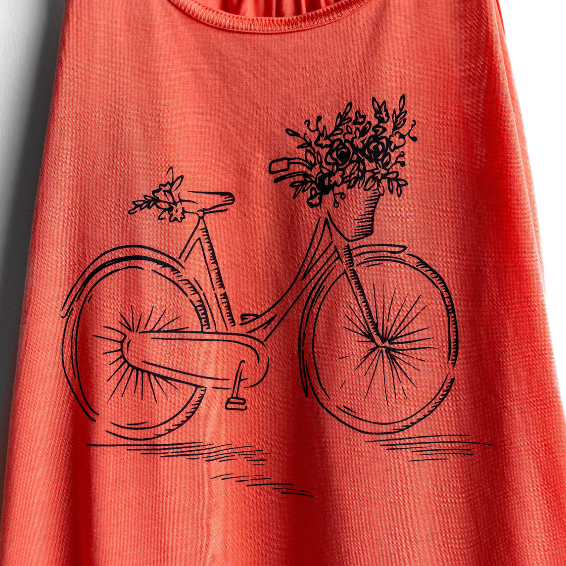 Women's tank top - Vintage bike